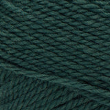 Pine swatch of Patons Classic Wool Worsted yarn (dark green)