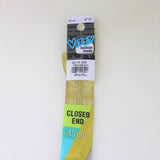 gold zipper with product tag 45cm