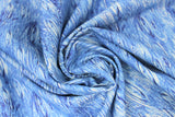 Swirled swatch ripples blue fabric (medium blue marbled/water look fabric with circular ripples throughout)