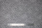 Flat swatch droplets grey fabric (medium grey marbled look fabric with realistic water droplets in grey allover)