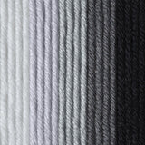 Elephant Grey colourway (white, light grey to black ombre)