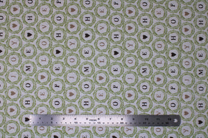 Group swatch Home Sweet Hope themed fabrics in various styles/colours
