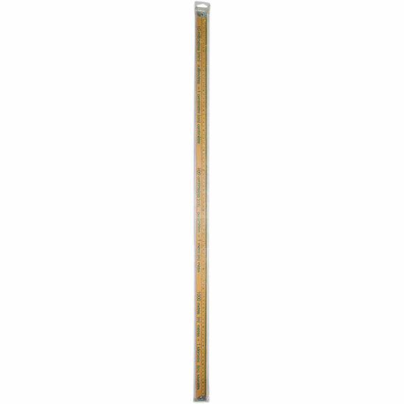 Wooden metre stick