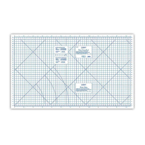 33" x 60" folding cutting board with grid/line patterns