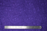 Flat swatch purple (medium deep) Swirly Cotton Flanelette fabric (subtle swirly pattern allover)
