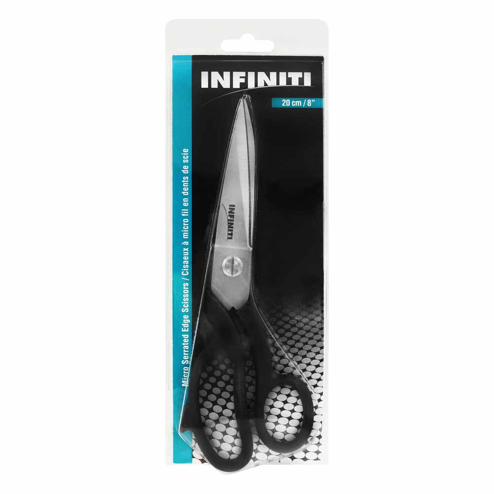 Scissors - Serrated Stainless Steel - 8