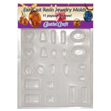 11 shape resin jewelry mold (clear)