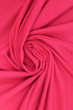 Swirled swatch Tricot Lycra solid fabric in red