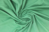 Swirled swatch Tricot Lycra solid fabric in green
