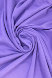 Swirled swatch Tricot Lycra solid fabric in indigo