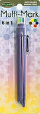 Multi-Mark 6-In-1 Marker in purple colour in packaging on white background