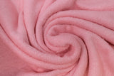 Swirled swatch baby pink heavy bamboo towel fabric