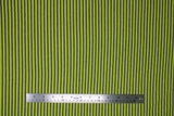 Flat swatch neon fabric (lime green fabric with vertical grey stripes allover)