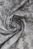 Swirled swatch marble printed flannel in dark grey