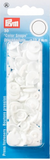 30 pack of Prym Snaps in packaging (style white circles)