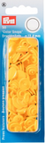 30 pack of Prym Snaps in packaging (style yellow circles)