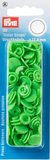 30 pack of Prym Snaps in packaging (style green circles)