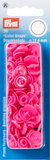 30 pack of Prym Snaps in packaging (style pink circles)