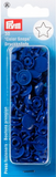 30 pack of Prym Snaps in packaging (style blue stars)