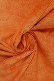 Swirled swatch marble printed cotton in orange