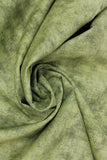 Swirled swatch marble printed cotton in green
