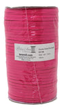 100m spool of 1/8" (3mm) wide elastic in hot pink