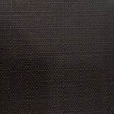 Square swatch linen look upholstery fabric in shade black