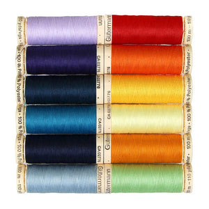 Group swatch sew all thread assortments in various styles