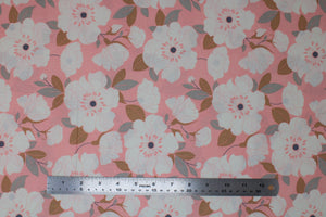 Group swatch With Love (floral) themed fabrics in various styles/colours