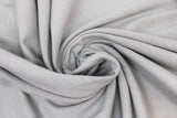 Swirled swatch organic slub cotton fabric in light grey