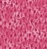 Light/medium pink marbled fabric with dark pink floral pattern allover