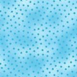 Light blue marbled fabric with dark blue small stars and dots allover