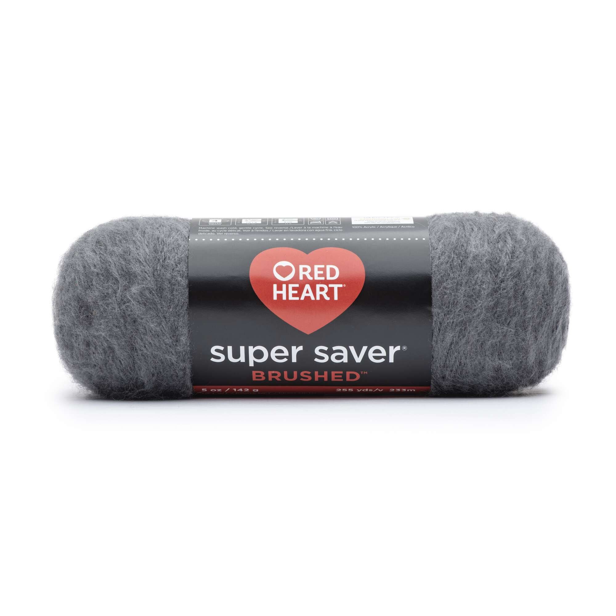 Lots-Red Heart Super/Caaon deals Simply Soft Saver Yarn-Light Grey 073650861390