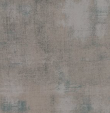 Grunge distressed-look fabric swatch in faded medium grey shade