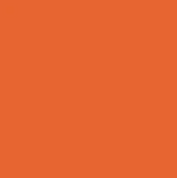 Square swatch Broadcloth Solid fabric in shade orange