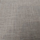 Square swatch solid linen look upholstery fabric in shade light grey