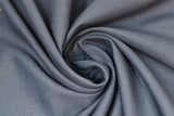 Swirled swatch poly/cotton blend solid fabric in shade navy