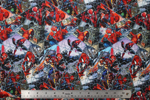 Spiderman - 45" - 100% Cotton