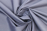 Swirled swatch cotton/poly blend solid in shade navy