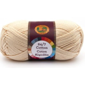 (1 Skein) 24/7 Cotton® Yarn, Bay Leaf