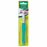 12.0mm turquoise soft grip crochet hook in packaging
