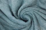 Swirled swatch terry cloth solid in shade dark green
