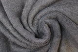 Swirled swatch terry cloth solid in shade black