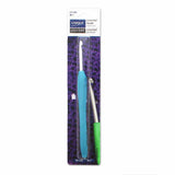 4.5mm light blue soft handle crochet hook in packaging