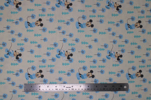 Mickey & Minnie Mouse Flannel Prints - 44" - 100% Cotton Flannel