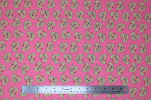Group swatch licensed Muppets printed fabrics in various colours/styles