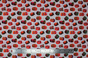 Group swatch assorted Berries themed fabrics in various styles/colours