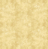 Square swatch marbled look faint leafy print fabric in raffia (pale beige)