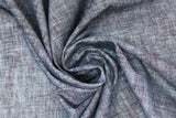 Swirled swatch teal burlap fabric (dark teal distressed burlap look fabric)