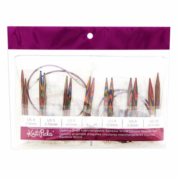 Circular Needle Set - Knit Picks Rainbow Interchangeables – Len's Mill